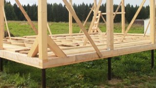 Сарай на винтовых сваях или хозблок на сваях Сасово цена от 2558 руб. / шт.