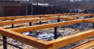 Пол на винтовых сваях Сасово цена от 15656 руб.